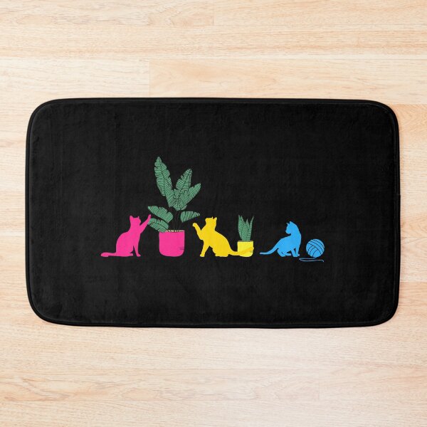 Item preview, Pan Cats and Plants. Pansexual Pride designed and sold by Subtle Pride Shop.