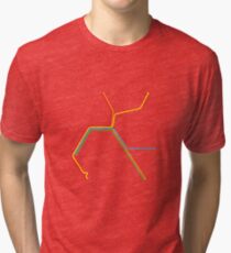San Francisco BART Tri-blend T-Shirt
