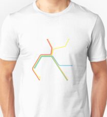 San Francisco BART T-shirt unisexe