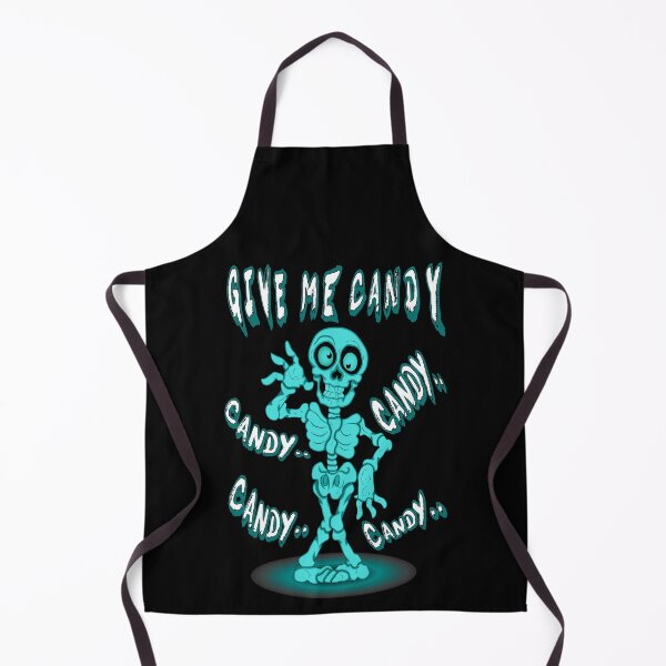 Item preview, Give Me Candy Blue Halloween Typography designed and sold by aventi24.