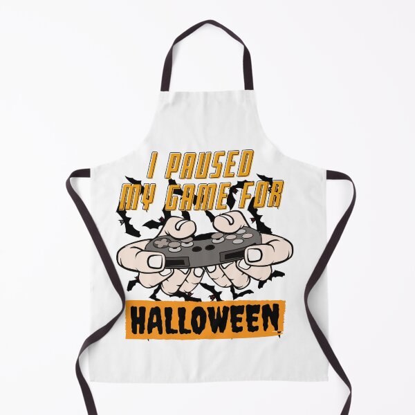 Item preview, I paused my game for Halloween Trick or Treat silliness  designed and sold by JustaGurli.