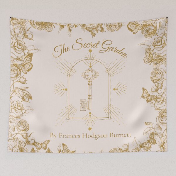 Item preview, Original Vintage Inspired Book Cover: The Secret Garden By Frances Hodgson Burnett designed and sold by BohemianFiction.