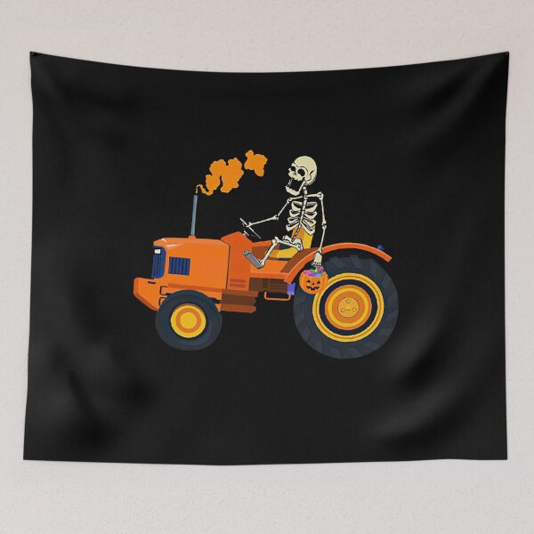 Item preview, Skeleton Riding Tractor designed and sold by shopIurago.