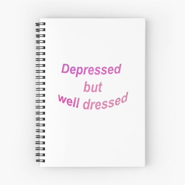 Item preview, depressed but well dressed designed and sold by HipeRera.