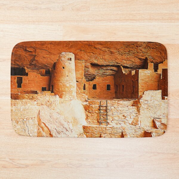 Item preview, Mesa Verde National Park Colorado Watercolor designed and sold by KrisSidDesigns.