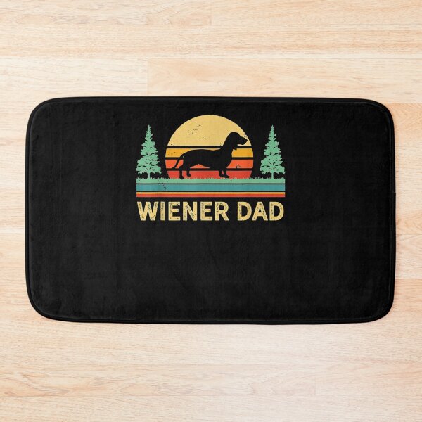 Item preview, Cute Retro Wiener Dog Dad Gift Father Dachsund Pet Weiner  designed and sold by janetconnie8l.