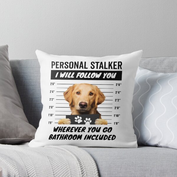 Artikelvorschau, Persönlicher Stalker – Golden Retriever entworfen und verkauft von More Cute Dogs.