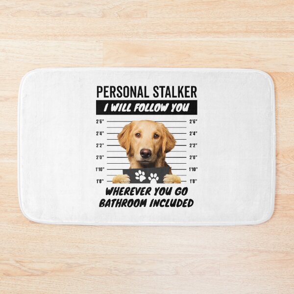Item preview, Personal Stalker – Golden Retriever designed and sold by More Cute Dogs.