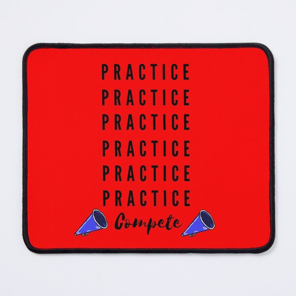 Item preview, Practice makes Perfect #CheerLife designed and sold by GeoTeasters.