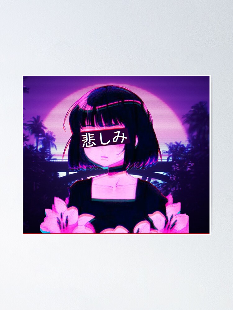 Aesthetic Anime Girl Pfp Poster for Sale by WhoDidIt