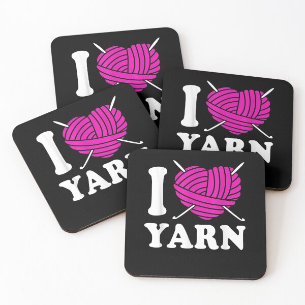 Item preview, Knitting Crochet I Love Yarn  designed and sold by janetconnie8l.