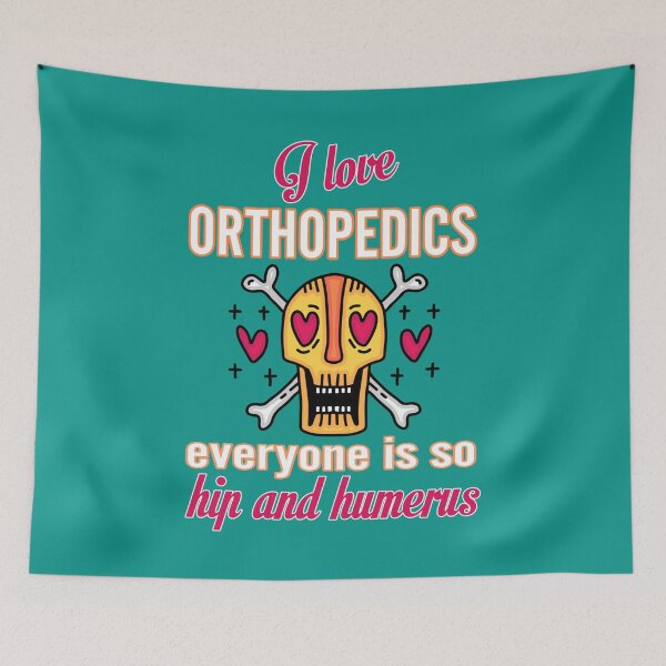 Item preview, Orthopedics. i love orthopedics, hip and humerus, orthopedics forever designed and sold by doctors-apparel.