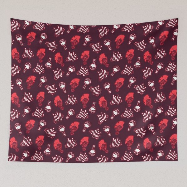 Item preview, 1010 Red Pattern designed and sold by squiderdoodle.