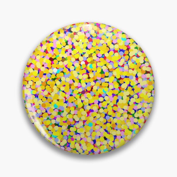 Item preview,  Bright Yellow Abstract Pointillism Dot Design- Knock-out designed and sold by TangledNonsense.