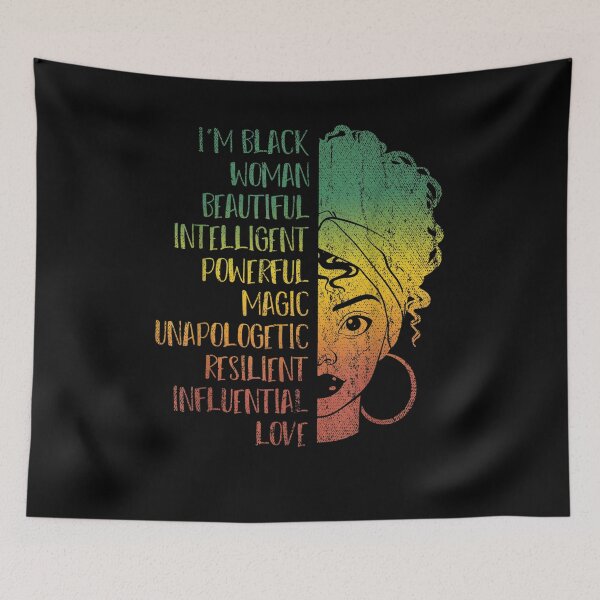 Item preview, African Woman Girls Gift Melanin Pride Black History Month  designed and sold by janetconnie8l.