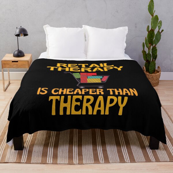 Item preview, Retail Therapy Is My Therapy Gift Halloween Day, Thanksgiving, Christmas Day designed and sold by KlausHenrich.