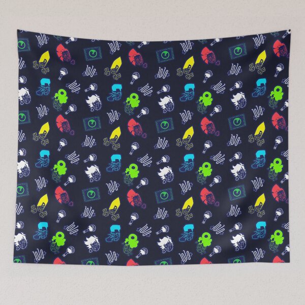 Item preview, 1010 Robot Boyband Pattern designed and sold by squiderdoodle.
