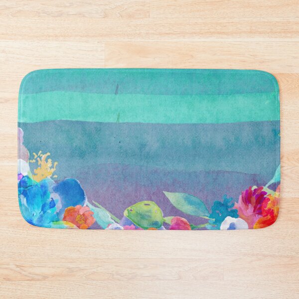 Item preview, Multicolored watercolor flowers designed and sold by romanideco.