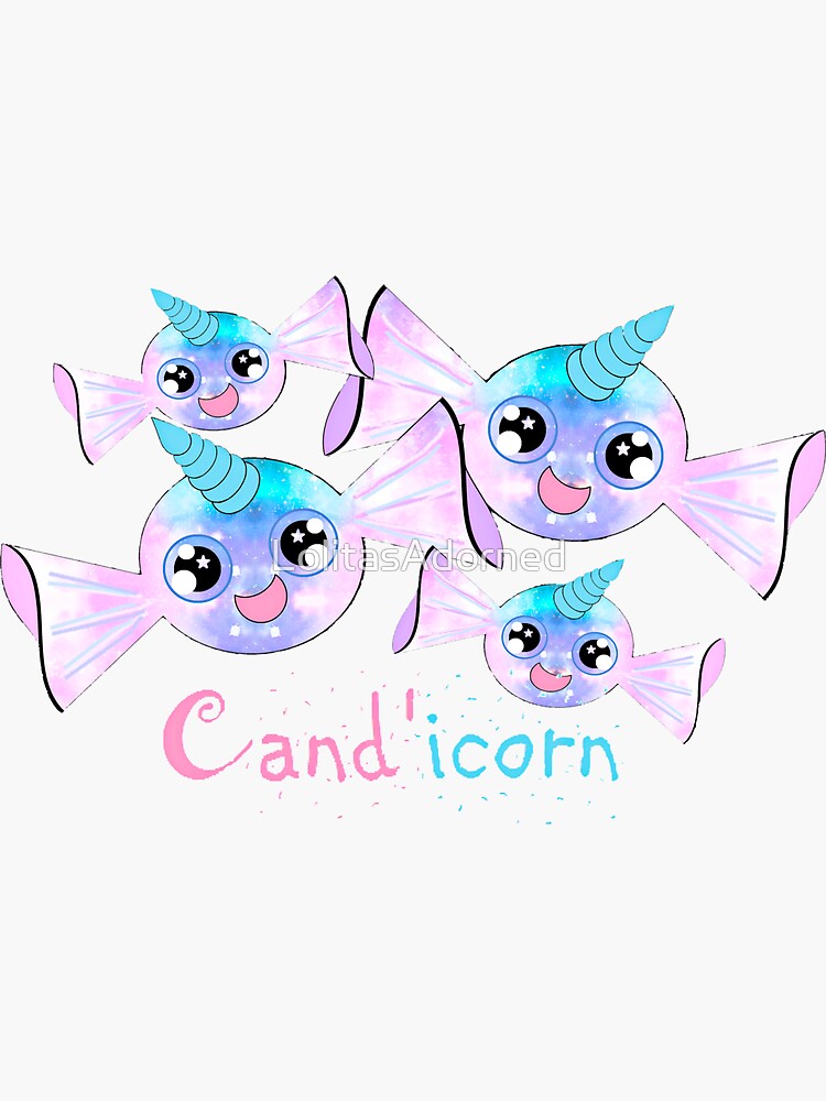 Cand'icorn - Kawaii Candy Unicorn by LolitasAdorned
