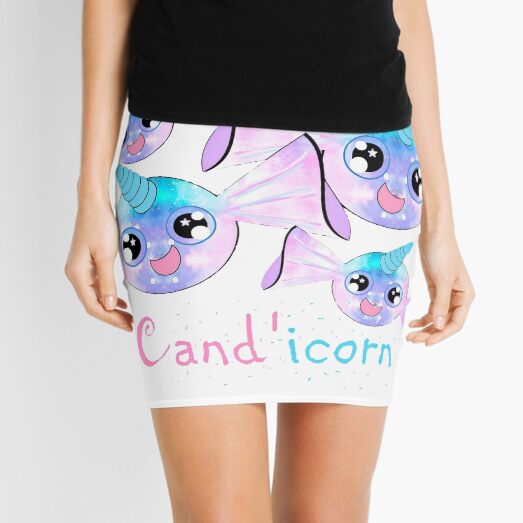 Cand'icorn - Kawaii Candy Unicorn Mini Skirt