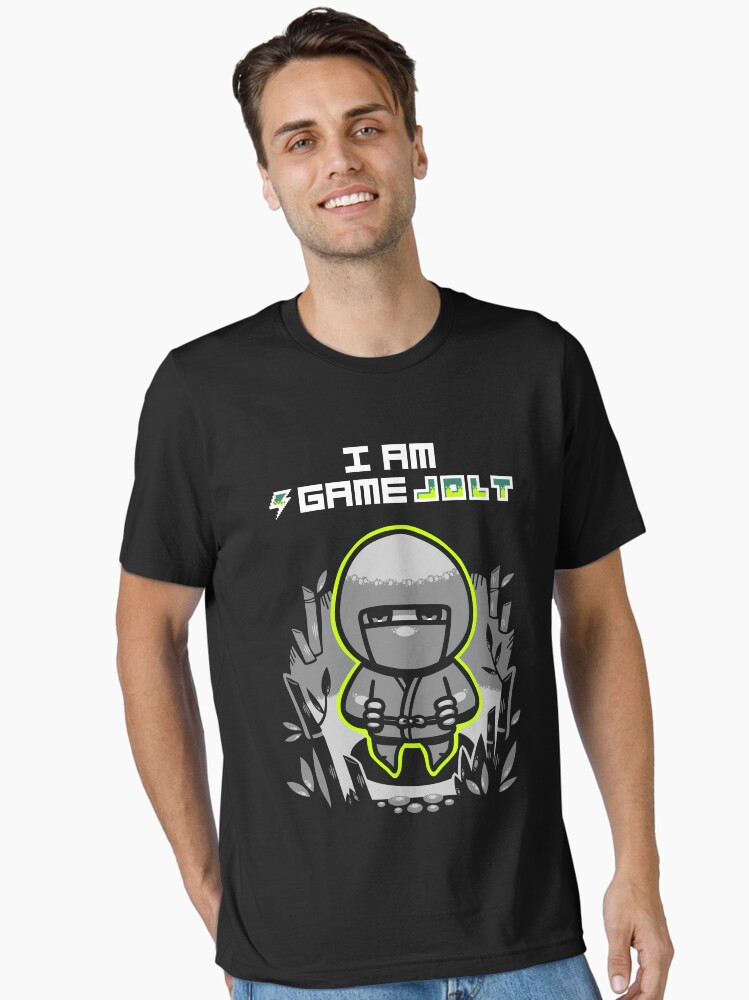 Thumbnail 1 of 7, Essential T-Shirt, I Am Game Jolt designed and sold by gamejolt.