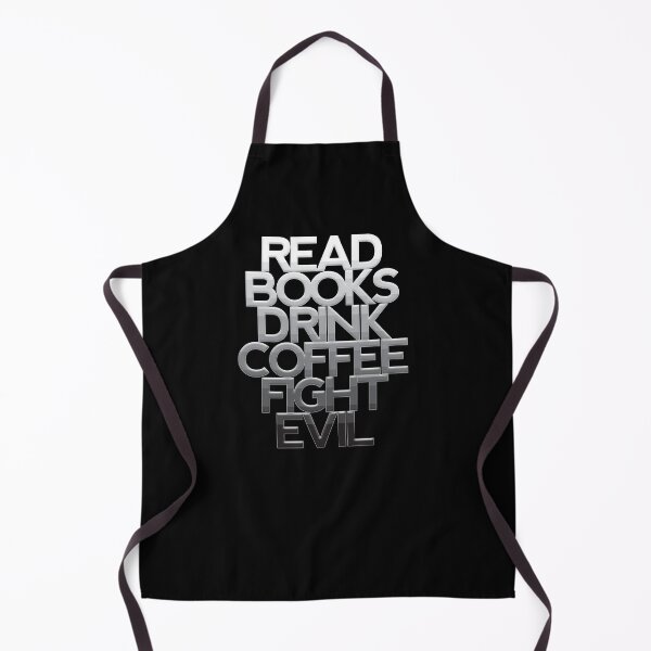 Item preview, Read books drink coffee fight evil 8 designed and sold by Nikmay Design.