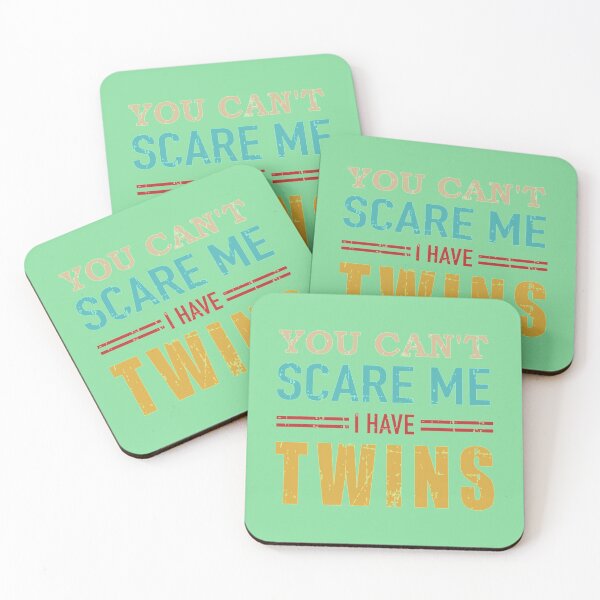 Item preview, Dad Of Twins You can't scare me I have twins vintage gift for twin dad  designed and sold by SarMax.