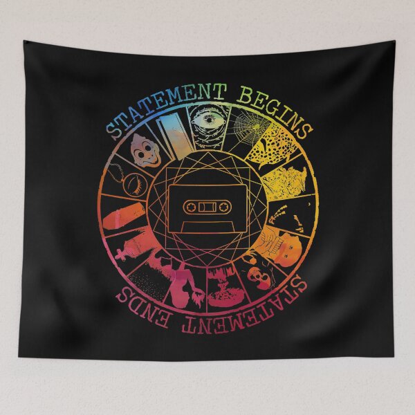 Item preview, STATEMENT BEGINS OR STATEMENT ENDS RAINBOW designed and sold by davianMandler.