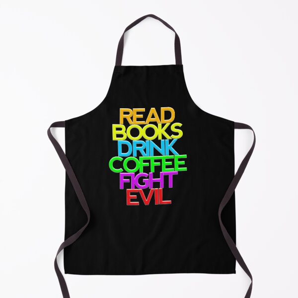 Item preview, Read books drink coffee fight evil 9 designed and sold by Nikmay Design.