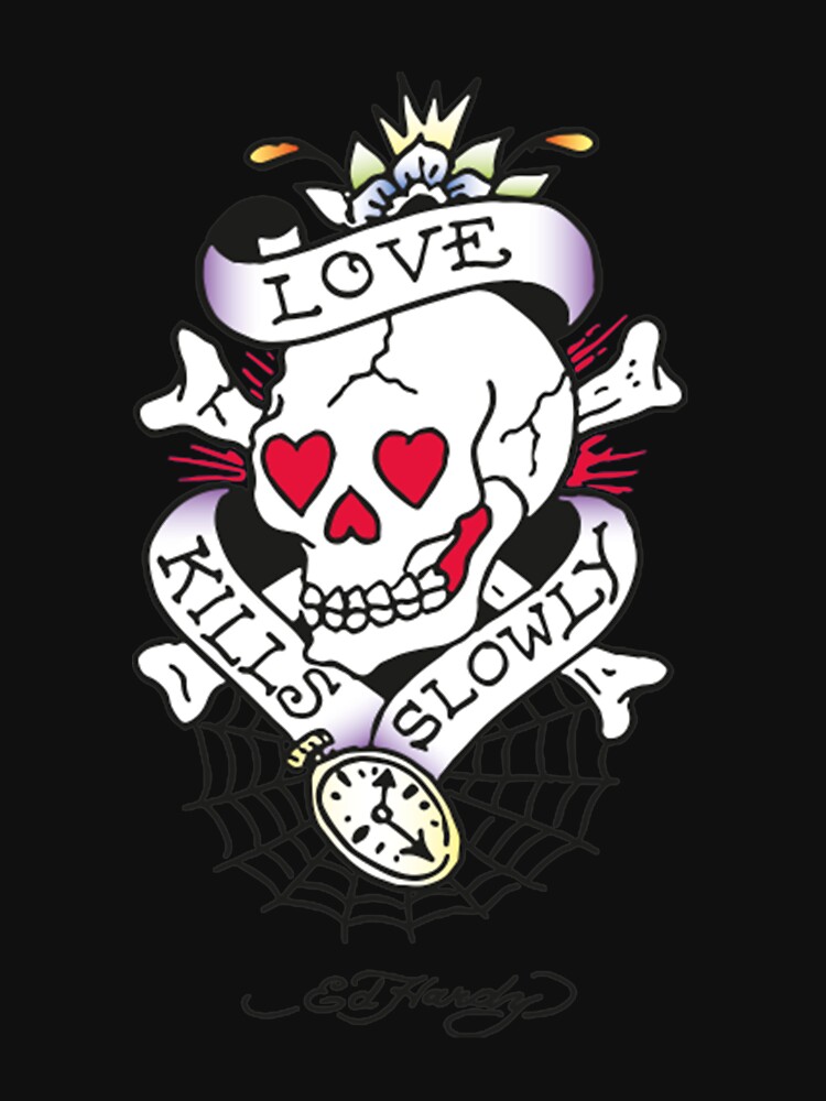 Ed Hardys Love Kills Slowly by David  Anchors Aweigh tattoo