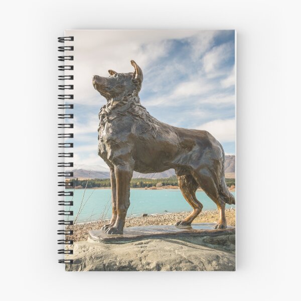 Item preview, Border Collie Statue Monument at Church of the Good Shepherd, Lake Tekapo designed and sold by Images by Chris de Blank.