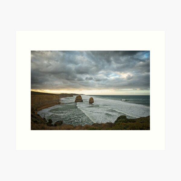Item preview, Dramatic Sky over Southern Ocean Great Ocean Road Australia designed and sold by Catherine Reading.