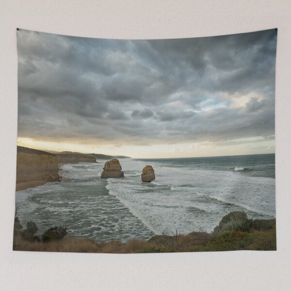 Item preview, Dramatic Sky over Southern Ocean Great Ocean Road Australia designed and sold by Catherine Reading.