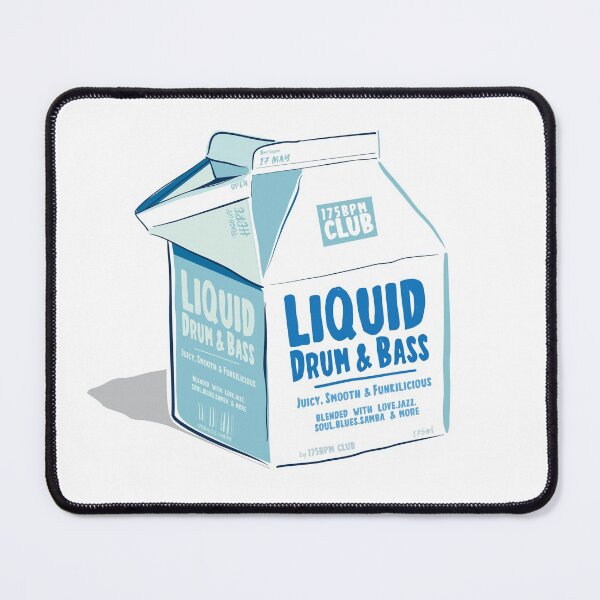 Item preview, Liquid Drum & Bass Juice Carton ( 175 Bpm Club ) designed and sold by WULFLAND ARTS.