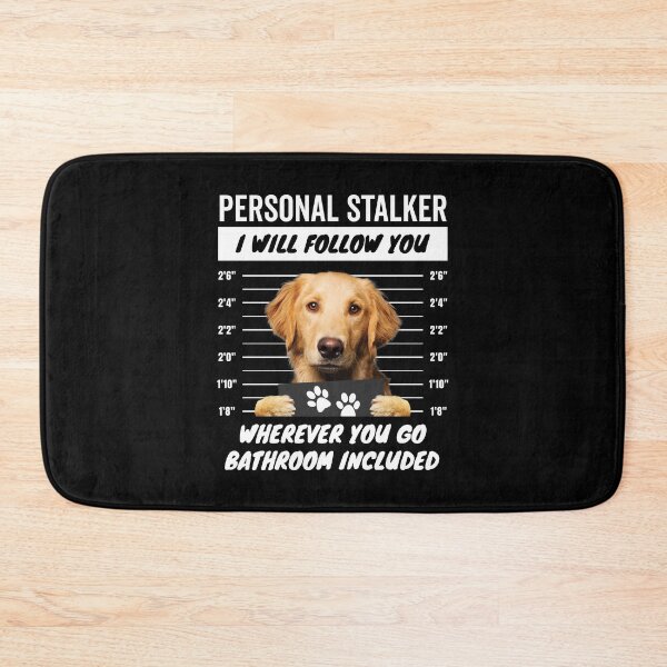Item preview, Personal Stalker – Golden Retriever designed and sold by More Cute Dogs.
