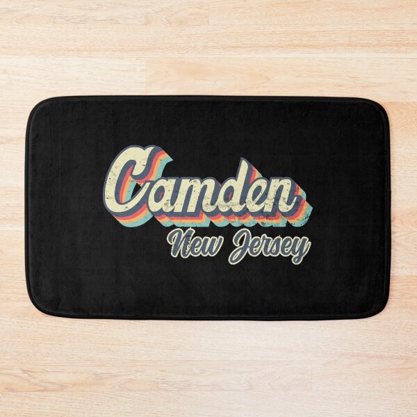 Item preview, Camden City New Jersey Retro Vintage 70s rainbow designed and sold by Teelogic.