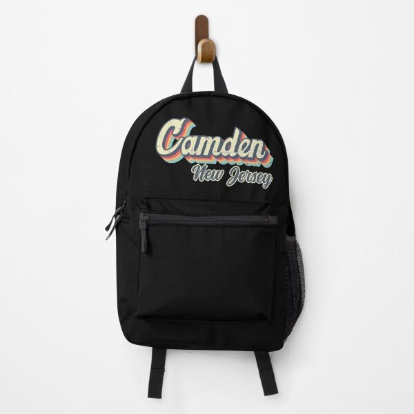 Item preview, Camden City New Jersey Retro Vintage 70s rainbow designed and sold by Teelogic.