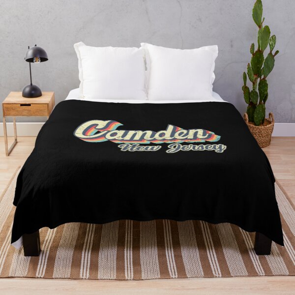 Item preview, Camden City New Jersey Retro Vintage 70s rainbow designed and sold by Teelogic.