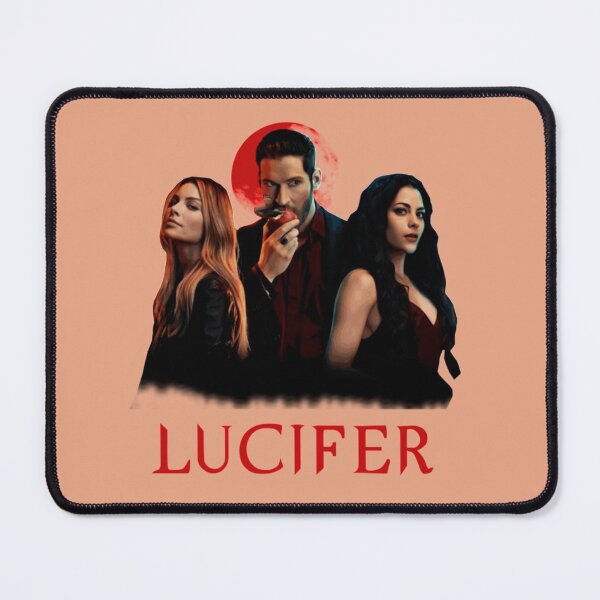Artikelvorschau, Lucifer TV-Serie Lucifer im farbenfrohen Posterstil entworfen und verkauft von SarMax.