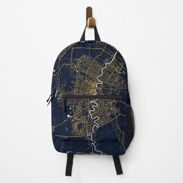 Item preview, Winnipeg City Map of Manitoba, Canada - Gold Art Deco designed and sold by deMAP.