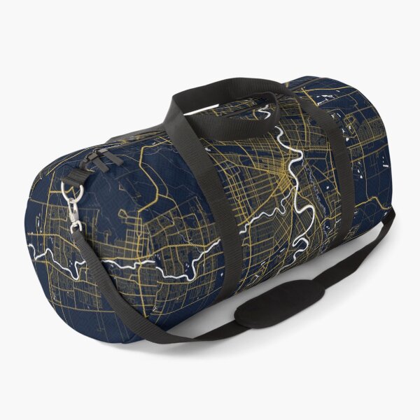 Item preview, Winnipeg City Map of Manitoba, Canada - Gold Art Deco designed and sold by deMAP.