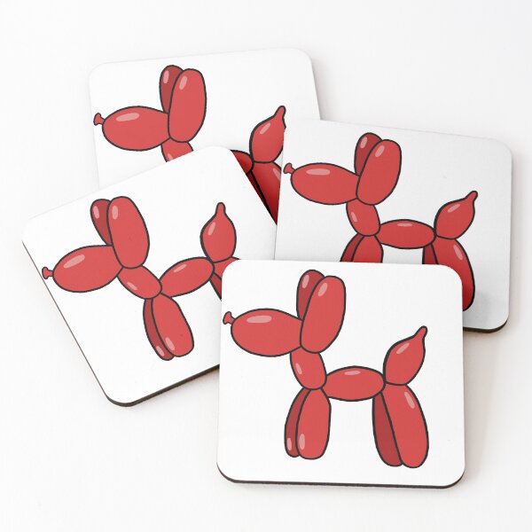 Item preview, Red Balloon Dog designed and sold by CalliesArt.