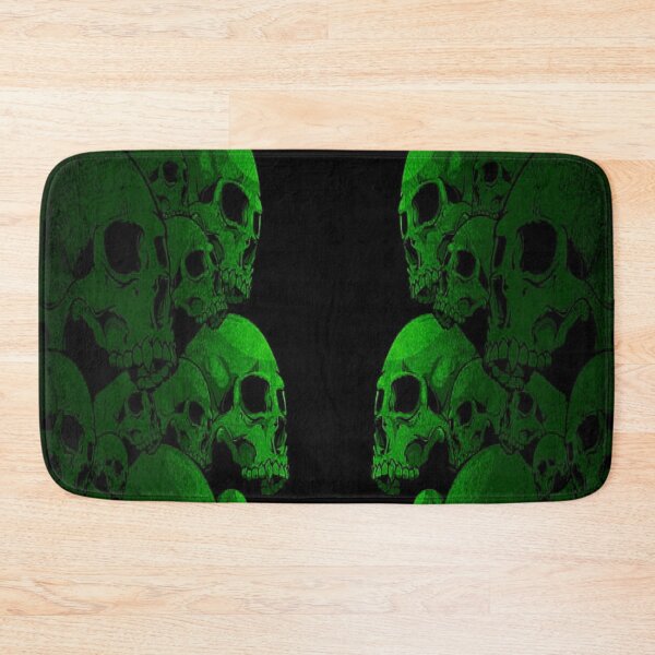 Item preview, Green Skulls designed and sold by WinkyDoodle.