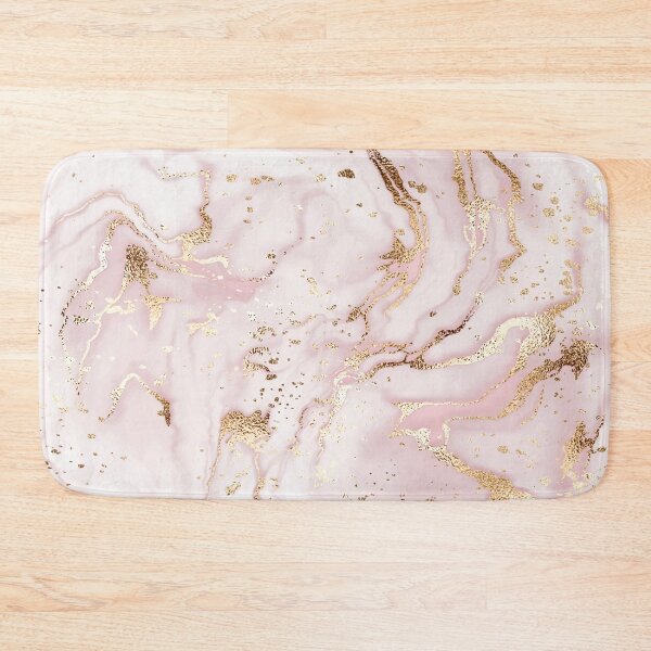 Item preview, Elegant pink and gold marble ink abstract painting designed and sold by PurityPublishin.