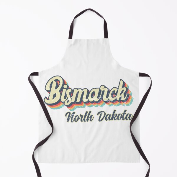 Item preview, Bismarck City North Dakota Retro Vintage 70s rainbow designed and sold by Teelogic.