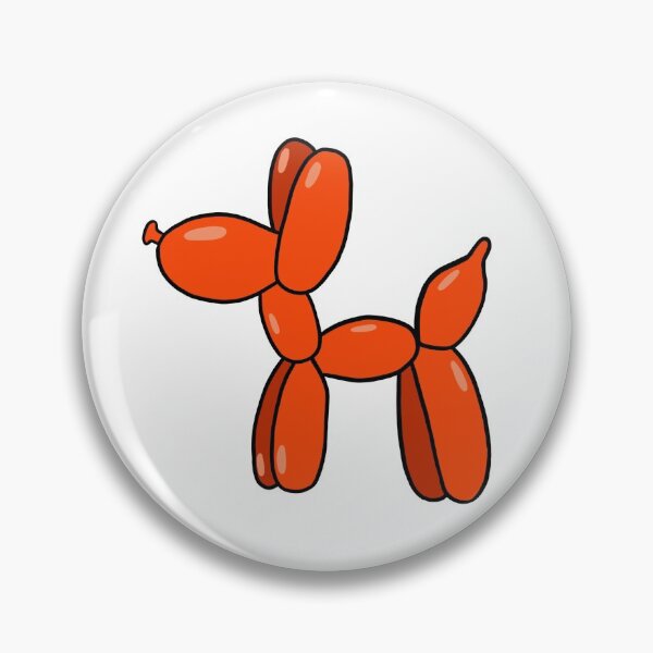 Item preview, Orange Balloon Dog designed and sold by CalliesArt.