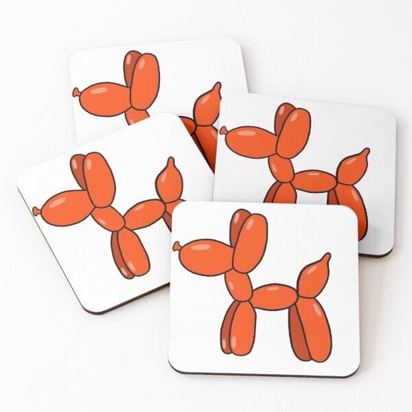 Item preview, Orange Balloon Dog designed and sold by CalliesArt.