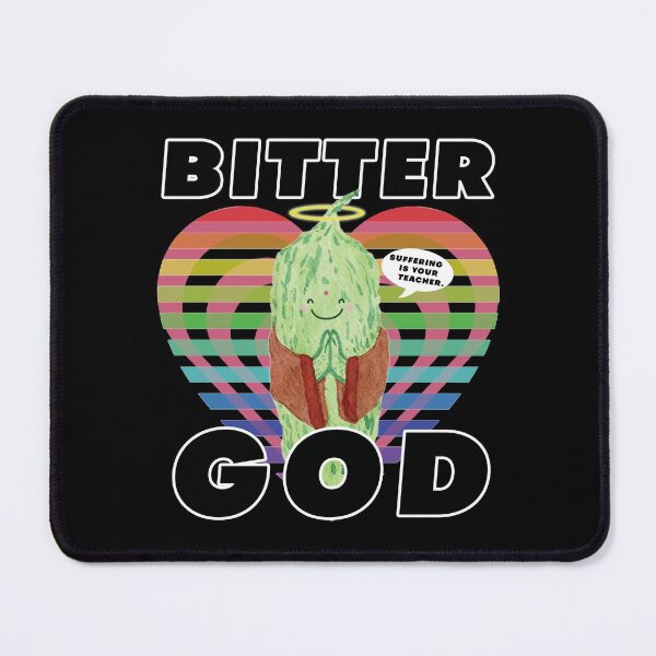 Item preview, Bitter Gourd God Cute Veggie Pun designed and sold by bittergodart.