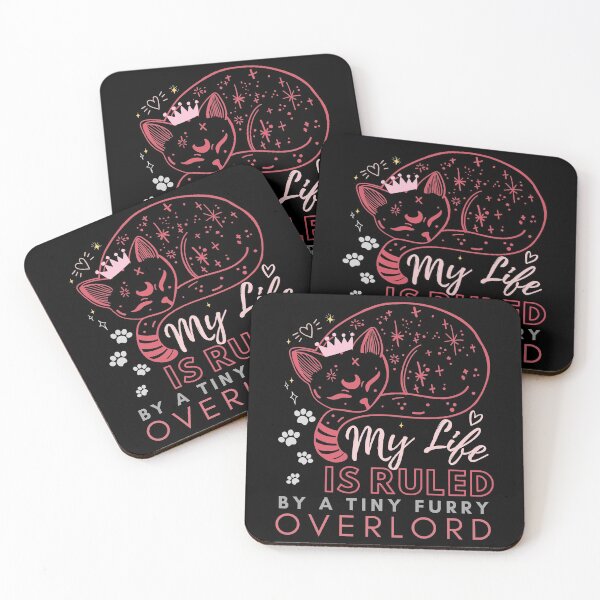 Item preview, My Life Is Ruled By A Tiny Furry Overlord designed and sold by Anupol.