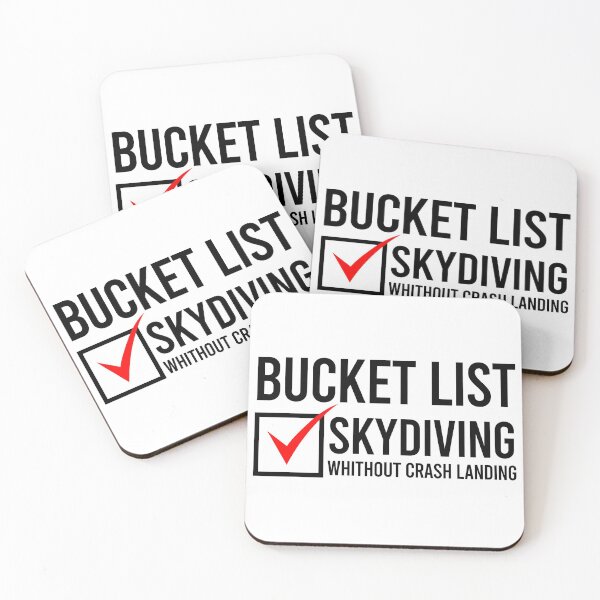 Item preview, Skydiving Bucket List - Gift for Skydiving Lovers designed and sold by paulocampos.